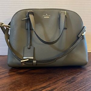 Army green Kate Spade purse